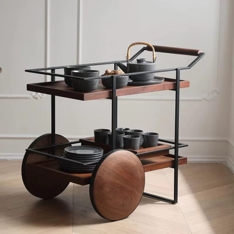 MOYI Modern Wine bar Cart
